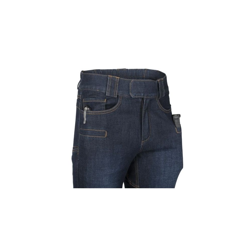 Kalhoty Greyman Tactical Jeans® - Denim Mid -  Dark Blue  - Helikon-Tex®