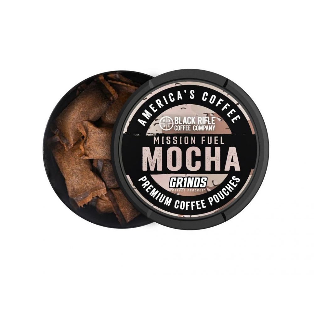 Kávové sáčky GRINDS x BRCC MISSION FUEL MOCHA 50mg - GRINDS