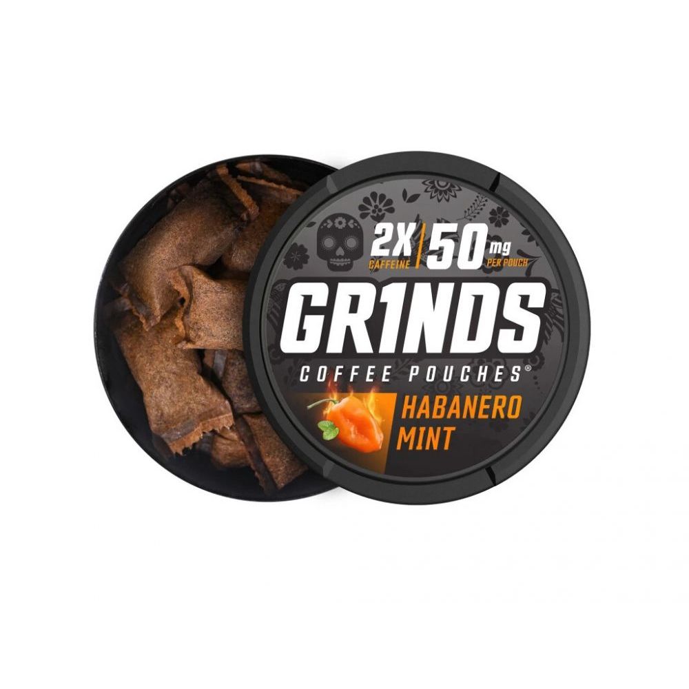 Kávové sáčky HABANERO MINT 50mg - GRINDS