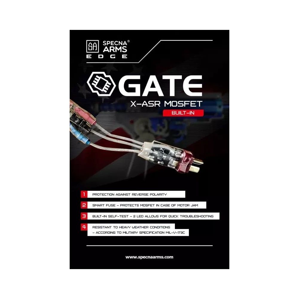 M4 CQB-R - RRA SA-E04 EDGE™ - Chaos Grey - Specna Arms 