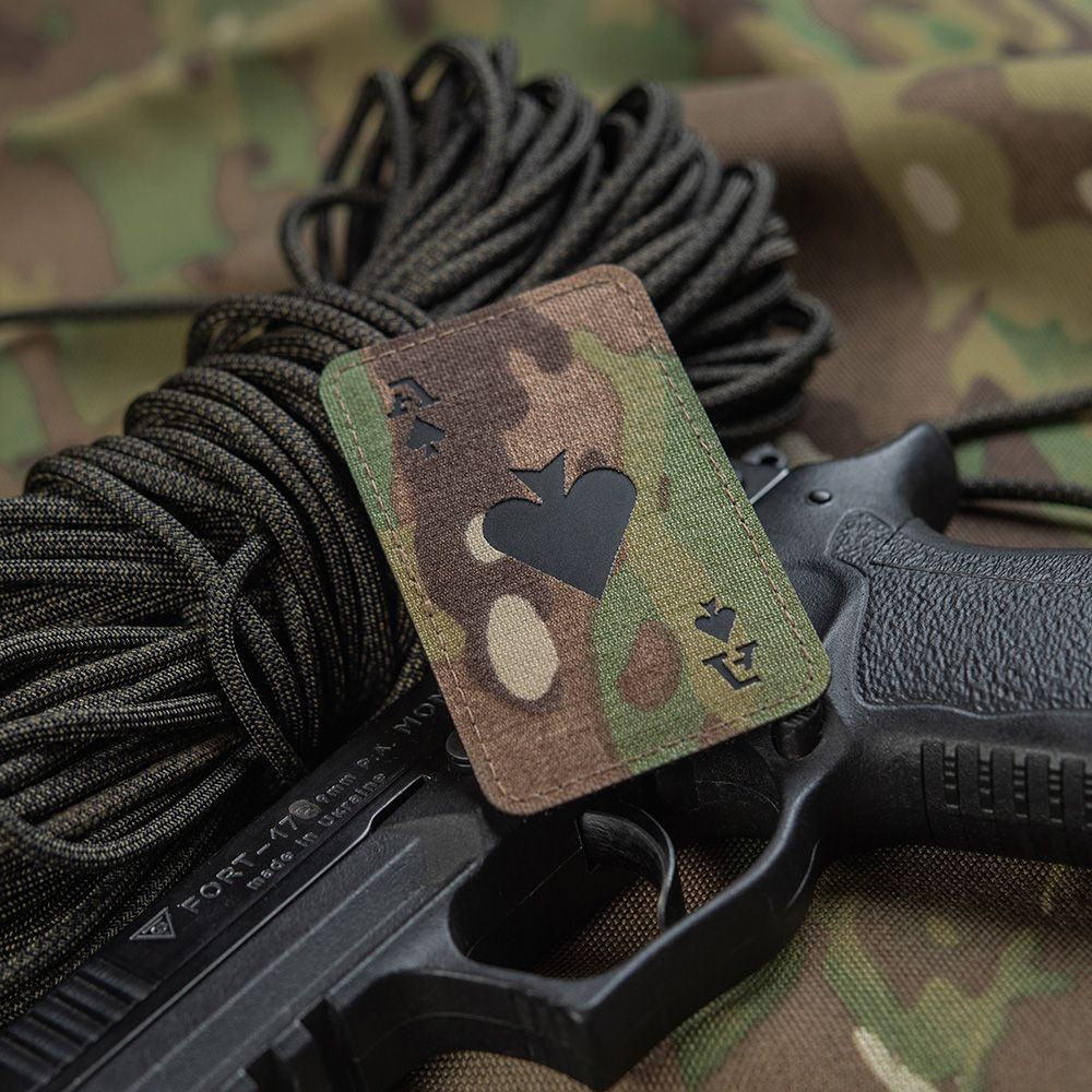 Nášivka Ace of Spades Laser Cut - M-Tac